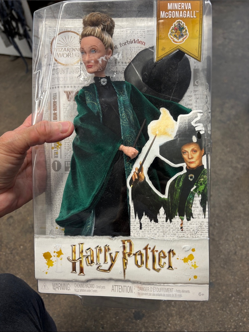 Harry Potter Minerva McGonagall Collector Doll - Green